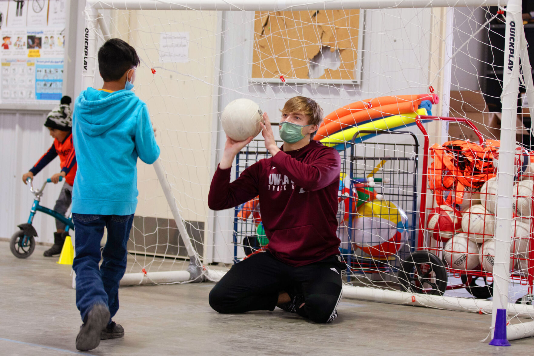 UWL sports camps at Fort McCoy